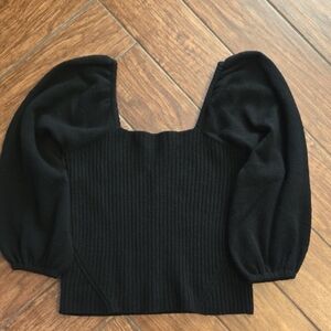 Halogen Black Knit Sweater